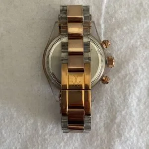 Rose Gold Stainless Steel ToyWatch Unisex Buy ToyWatch Cuff Unisex Watch - CU11PG | Grays Australia main image 2